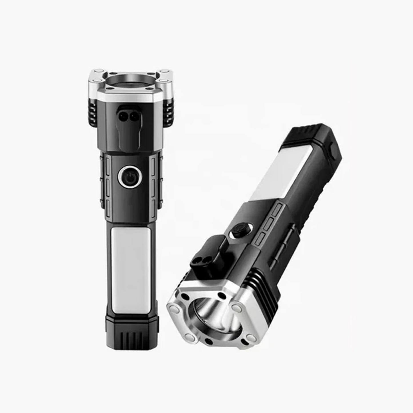🔦 Linterna Martillo Recargable USB – Tu herramienta todo en uno para emergencias