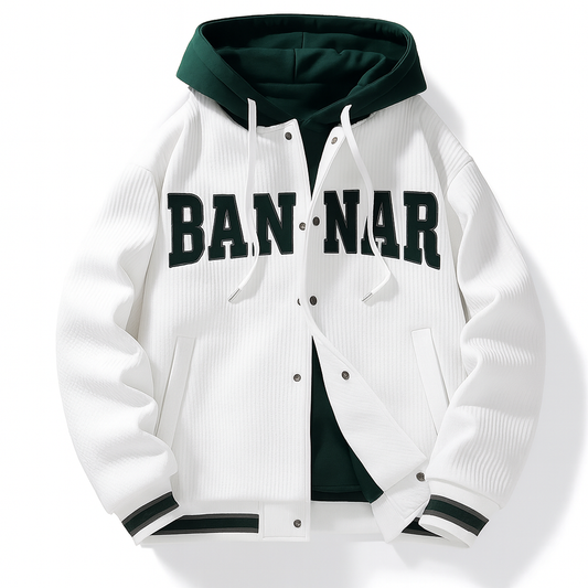 🧥 Casaca Bannnar Importada – Estilo Varsity Universitario