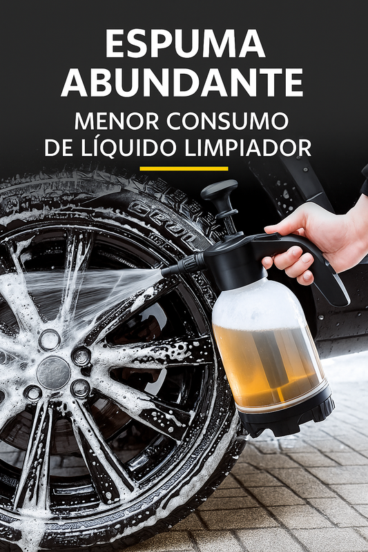 🚗 Pulverizador de Espuma para Coche + Shampoo de Regalo – Limpieza rápida y profesional